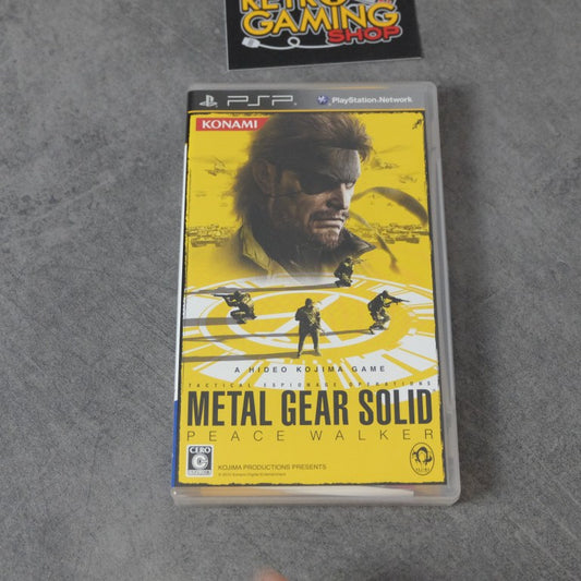 Metal Gear Solid Peace Walker Sony
