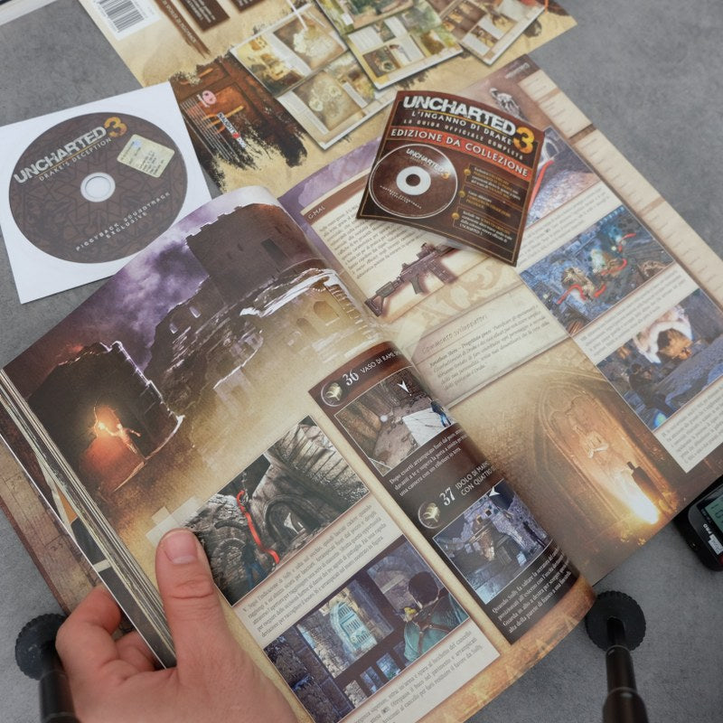 Vendita Uncharted 3 L'inganno di Drake Guida Strategica - Retrogaming Shop