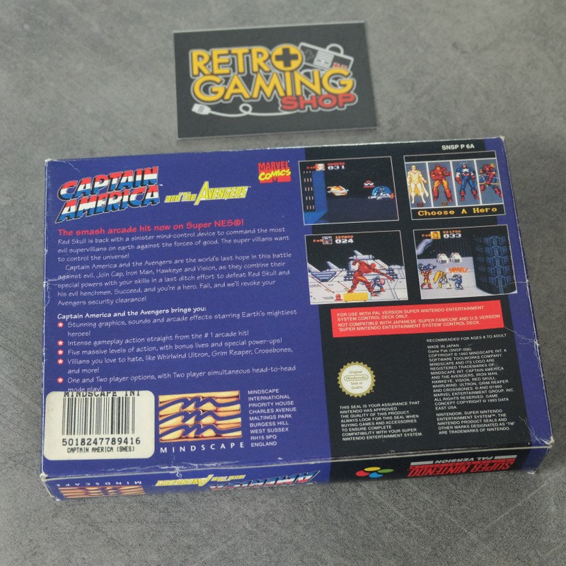 Vendita Captain America and The Avengers - Retrogaming Shop