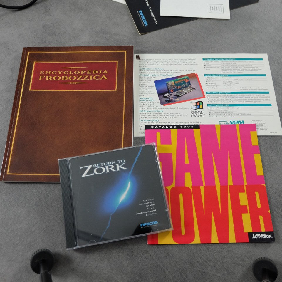 Return To Zork Microsoft