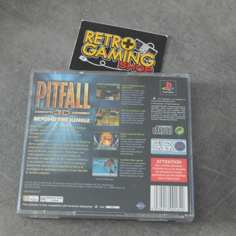 Vendita Pitfall 3D Beyond The Jungle - Retrogaming Shop