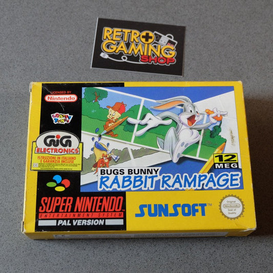 Bugs Bunny Rabbit Rampage Nintendo