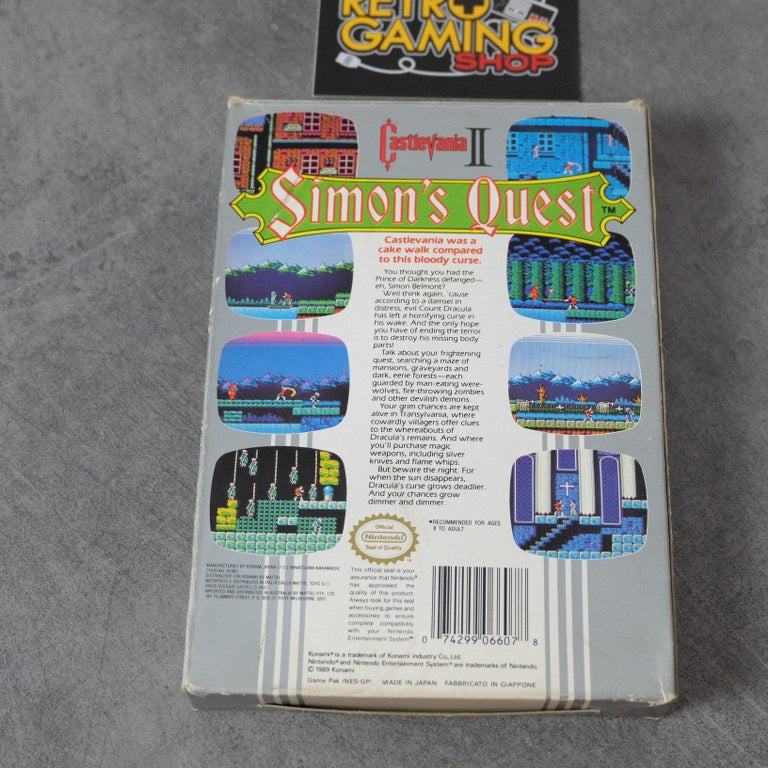 Vendita Castlevania II Simon's Quest - Retrogaming Shop