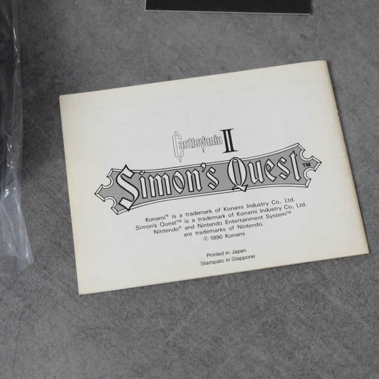 Vendita Castlevania II Simon's Quest - Retrogaming Shop