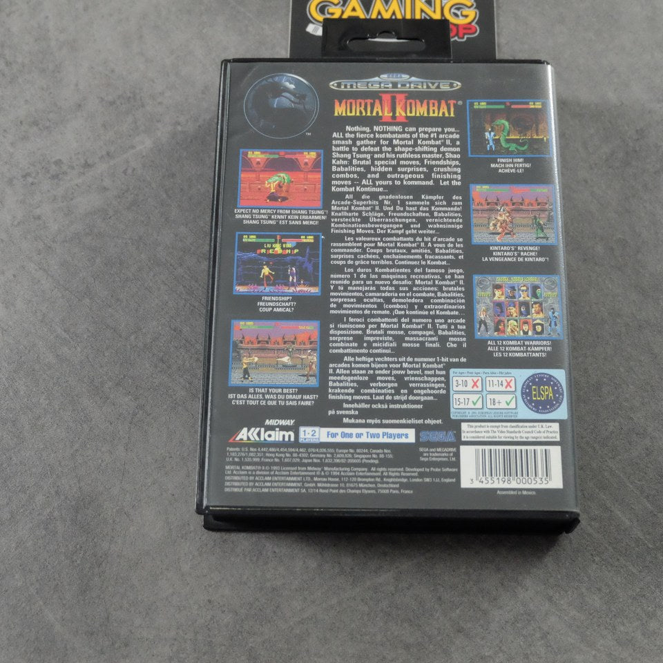 Vendita Mortal Kombat 2 - Retrogaming Shop