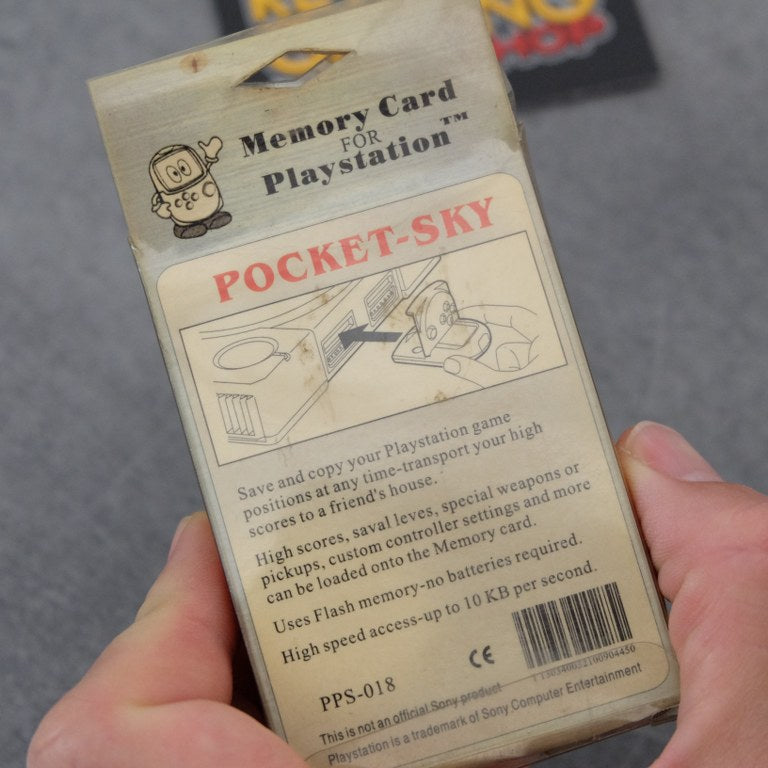 Vendita Pocket Sky Memory Card PS - Retrogaming Shop