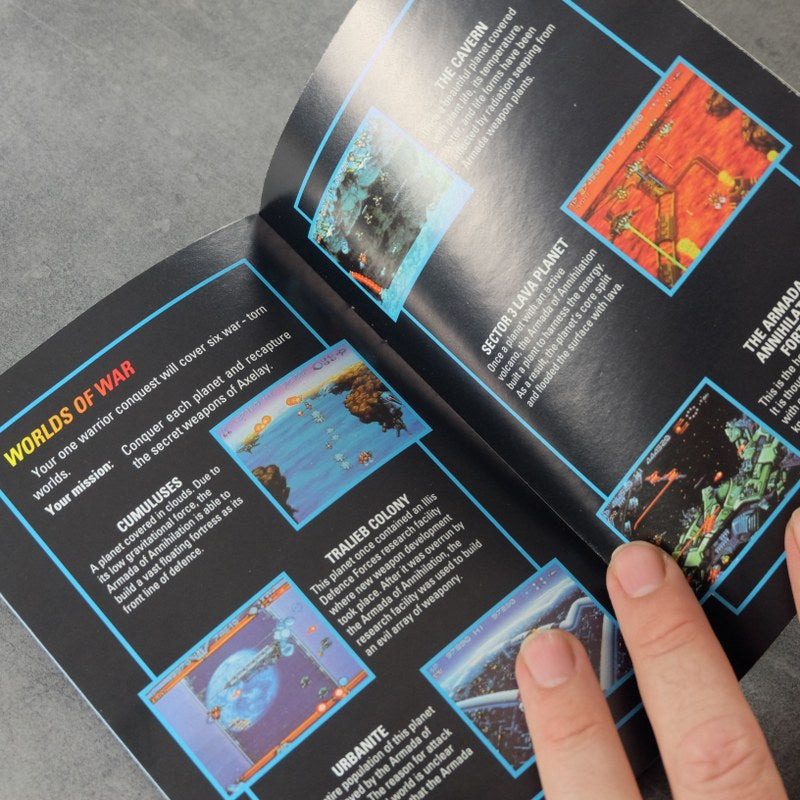 Vendita Axelay - Retrogaming Shop