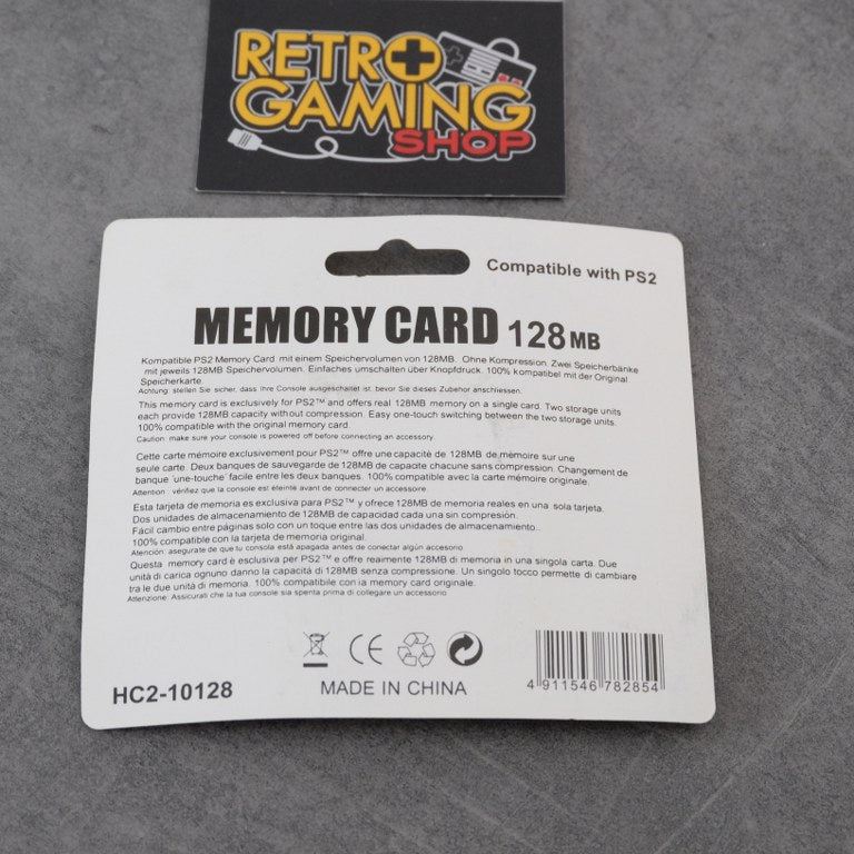 Vendita Memory Card Compatibile Playstation 2 Nuova - Retrogaming Shop