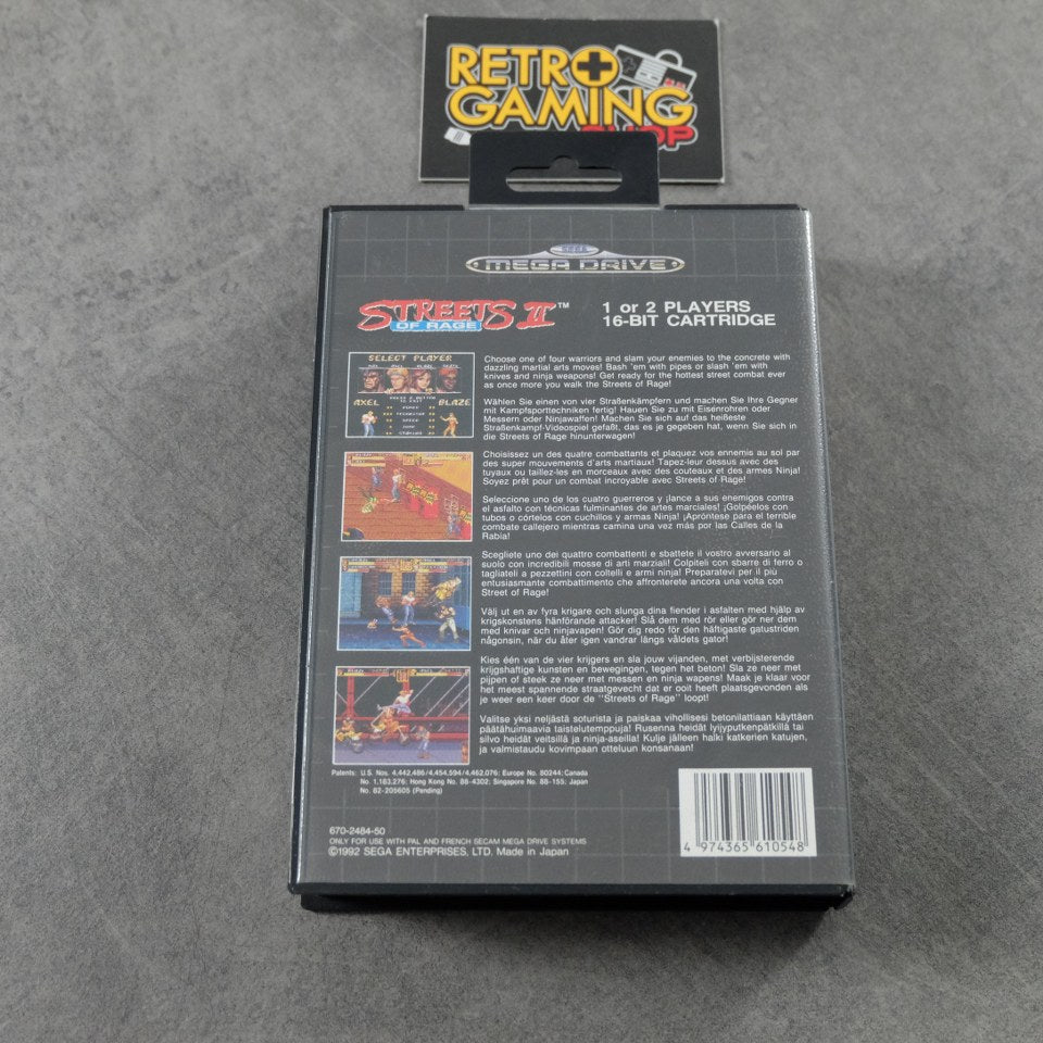 Streets Of Rage 2 SEGA