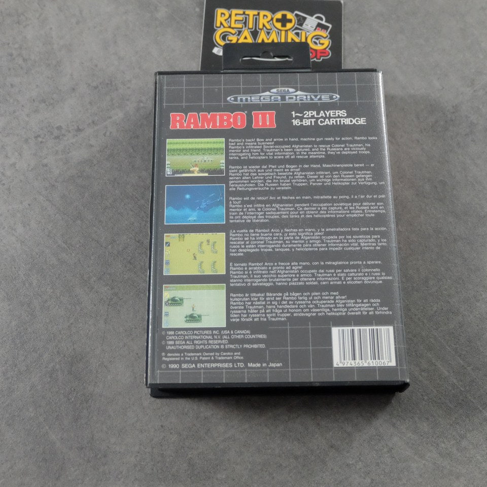 Vendita Rambo 3 - Retrogaming Shop
