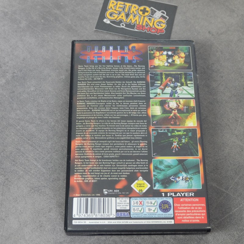 Vendita Burning Rangers - Retrogaming Shop