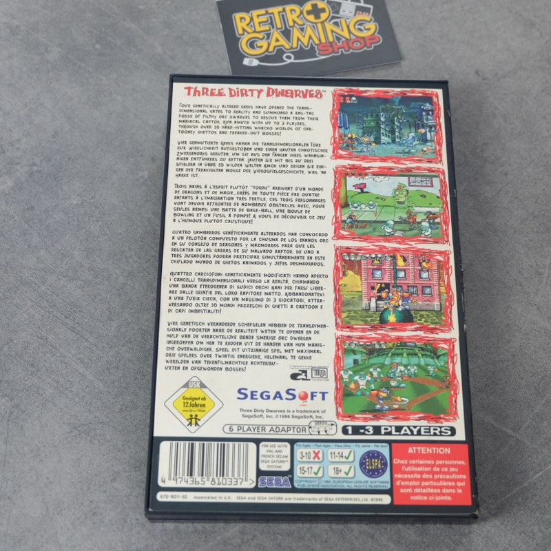 Three Dirty Dwarves SEGA