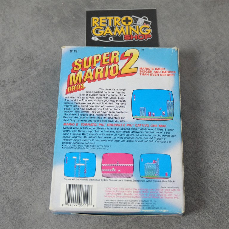 Vendita Super Mario Bros 2 - Retrogaming Shop