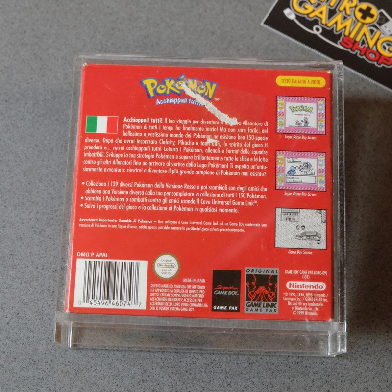 Vendita Pokemon Versione Rossa - Retrogaming Shop