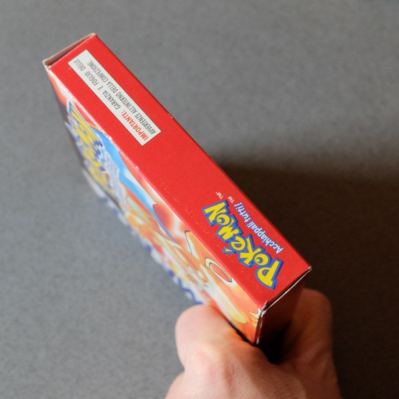 Vendita Pokemon Versione Rossa - Retrogaming Shop