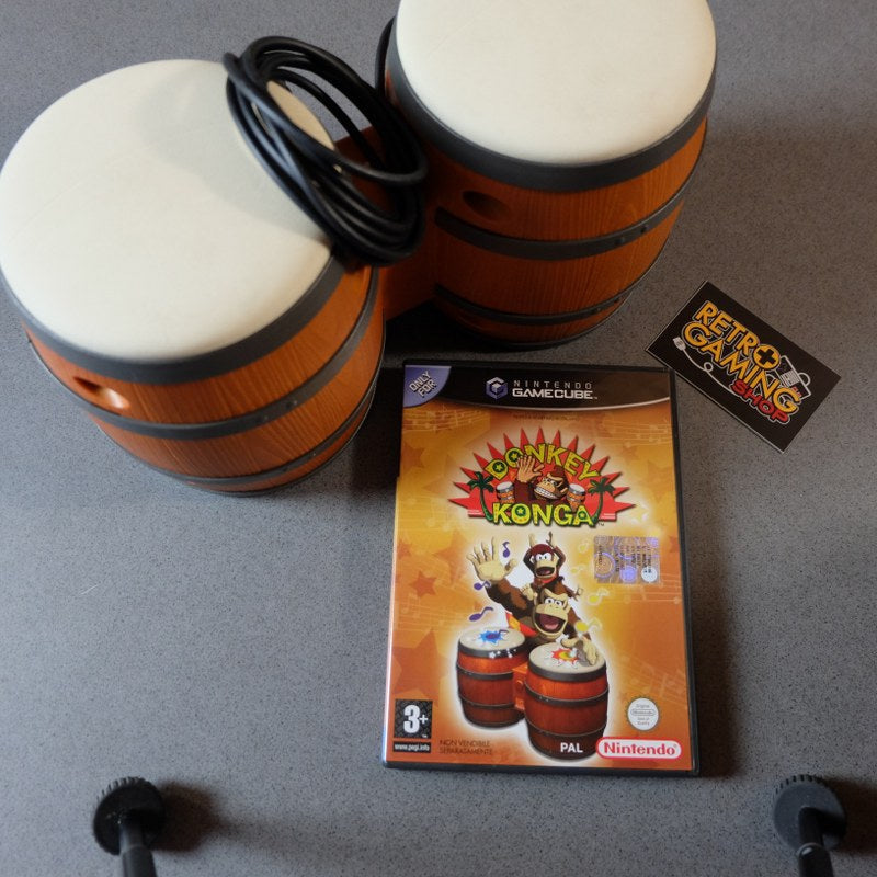 Vendita Donkey Konga + Kongas Vamos a Bailar - Retrogaming Shop