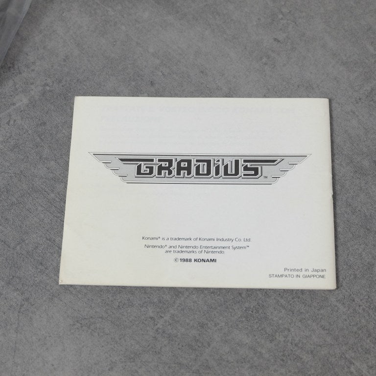 Vendita Gradius - Retrogaming Shop