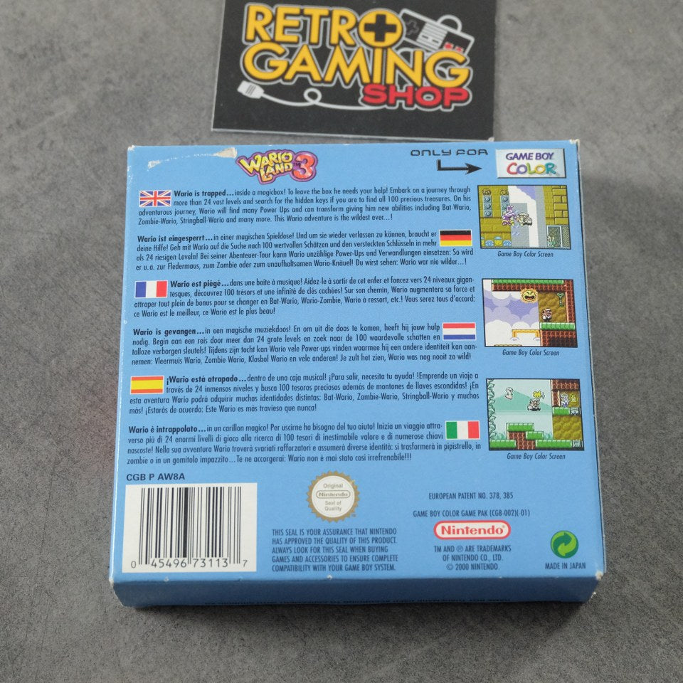 Wario Land 3 Nintendo