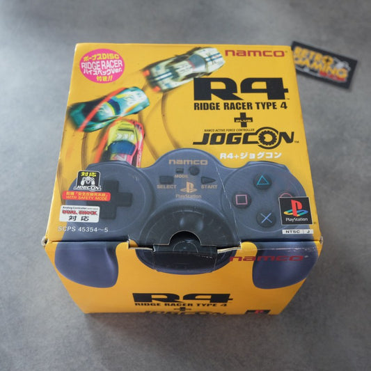 Ridge Racer Type 4 + Jogcon Bundle Nuovo
