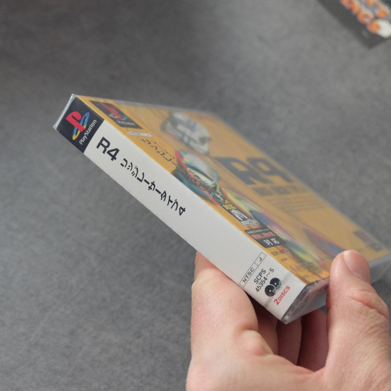 Ridge Racer Type 4 + Jogcon Bundle Nuovo Sony