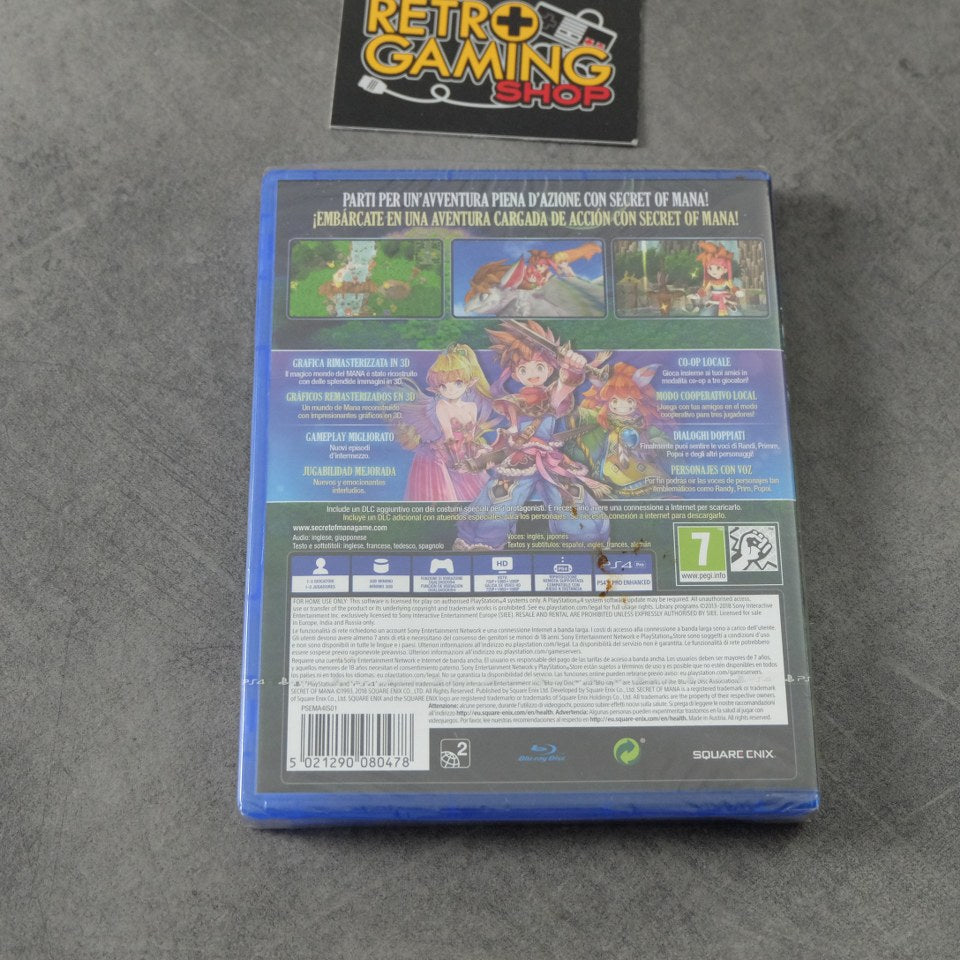 Secret of Mana Nuovo Sony