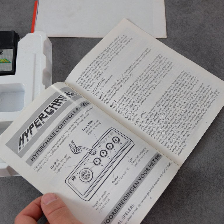 Hyper Chase Vectrex MB Electronics Philips