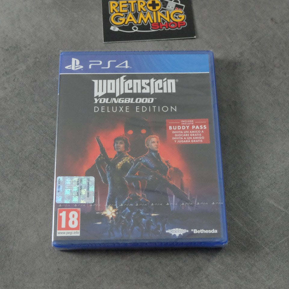 Vendita Wolfenstein Young Blood Deluxe Edition Nuovo - Retrogaming Shop