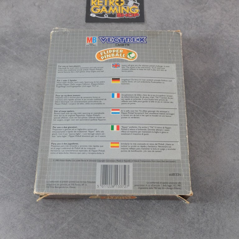 Flipper Pinball Vectrex MB Electronics Philips