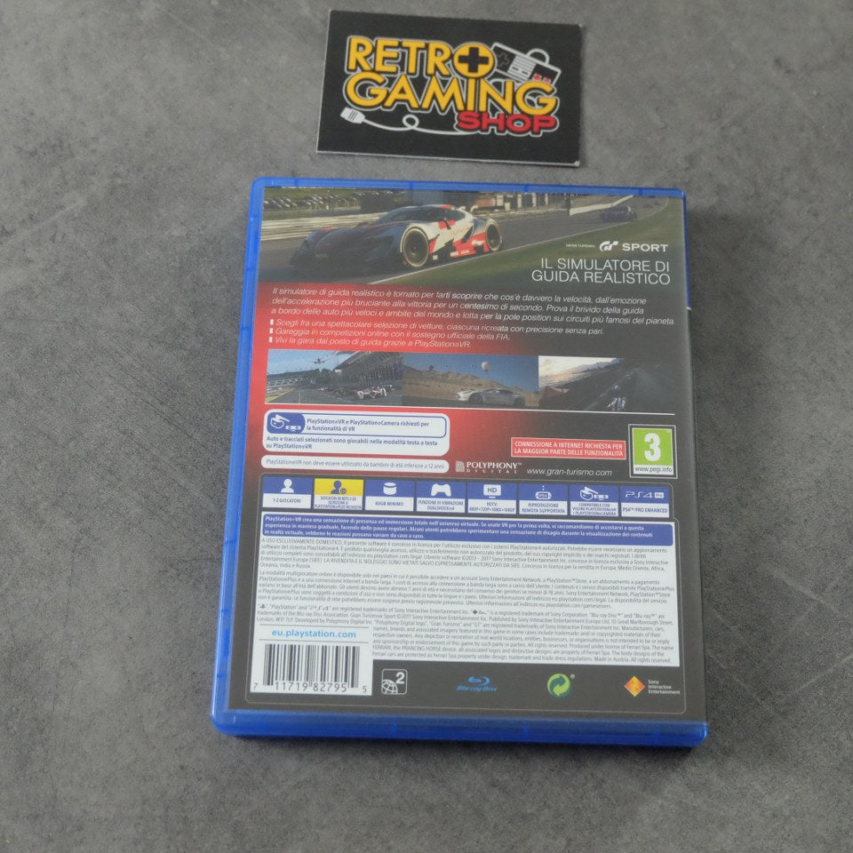 Vendita Gran Turismo Sport - Retrogaming Shop