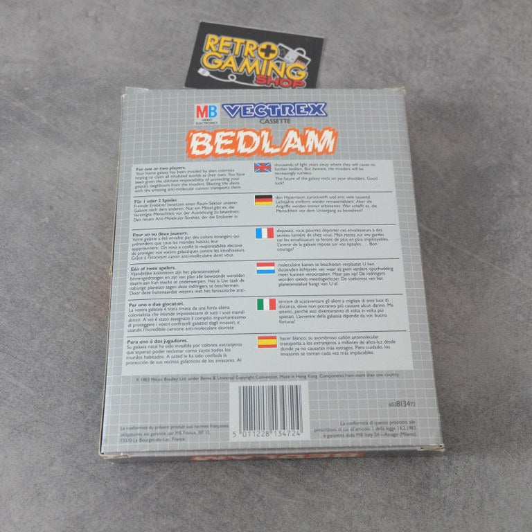 Vendita Bedlam Vectrex MB Electronics - Retrogaming Shop