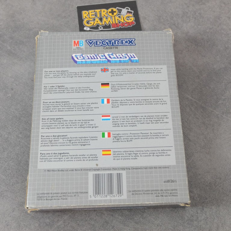Cosmic Chasm Vectrex MB Electronics Philips