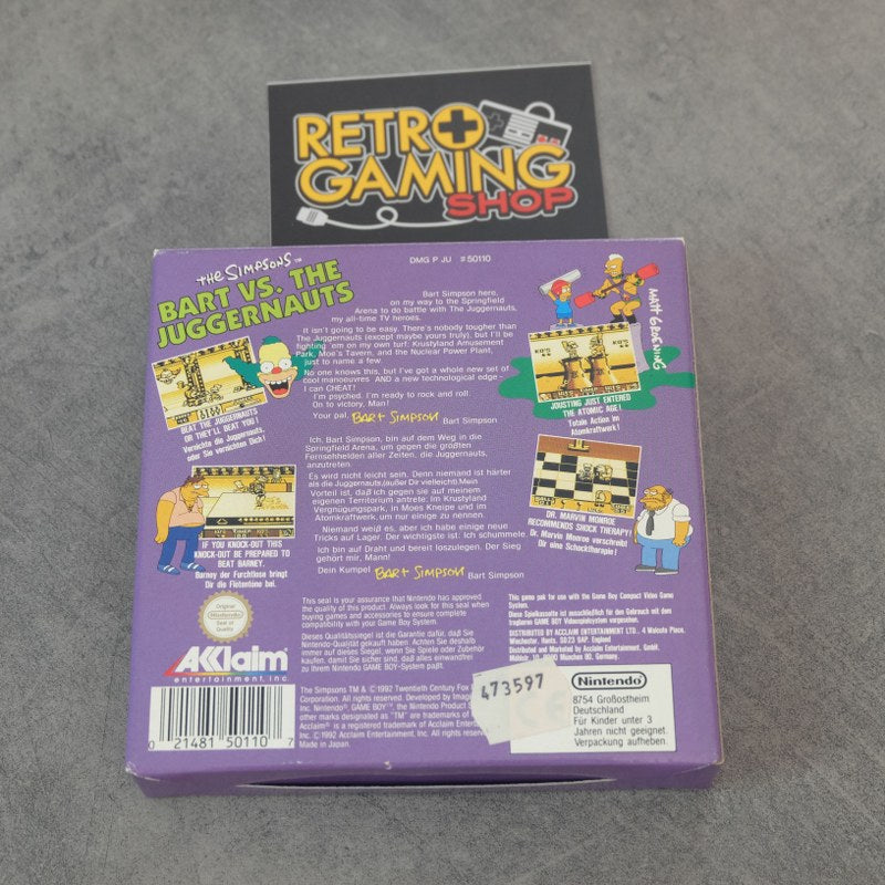 Vendita Bart Vs the Juggernaut - Retrogaming Shop