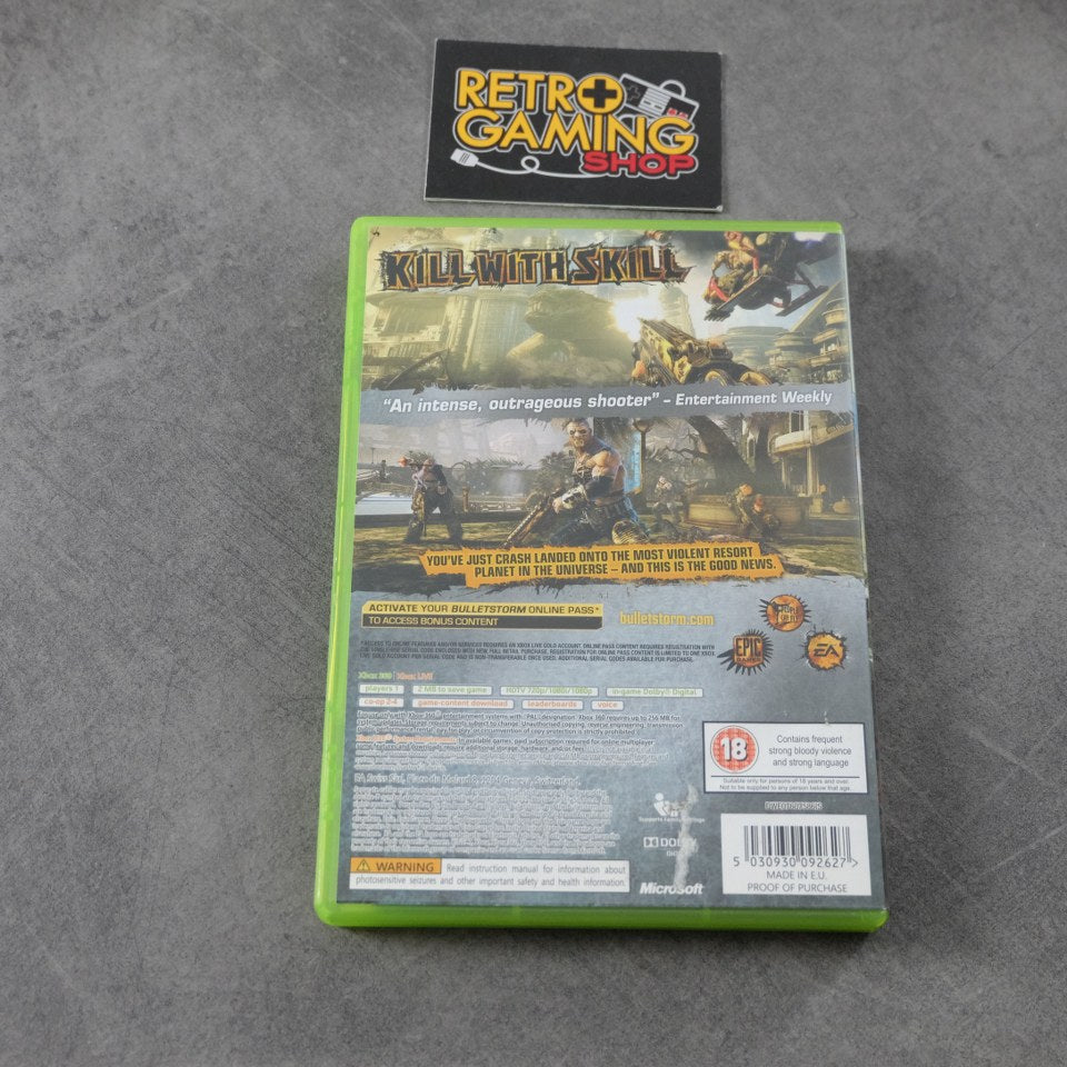 Vendita Bulletstorm - Retrogaming Shop