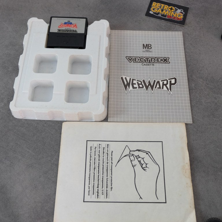 Vendita Web Warp Vectrex MB Electronics - Retrogaming Shop