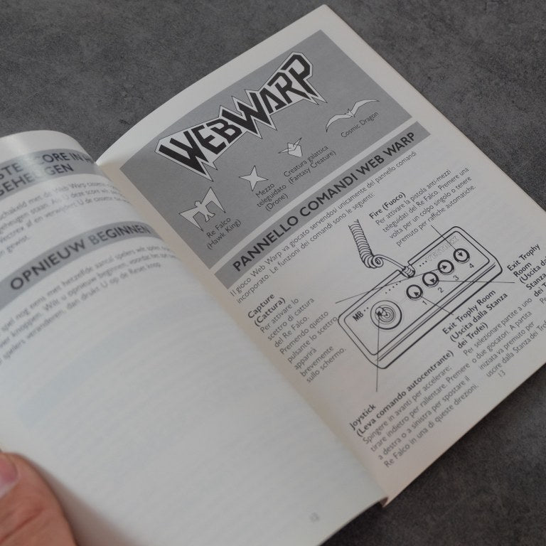 Web Warp Vectrex MB Electronics Philips