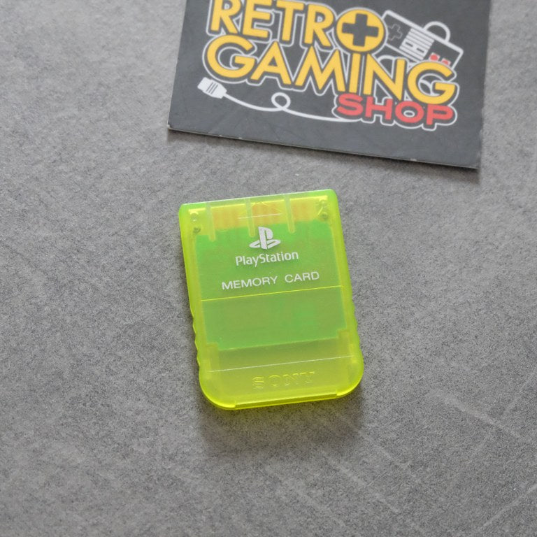Vendita Memory Card Sony Playstation 1 - Retrogaming Shop