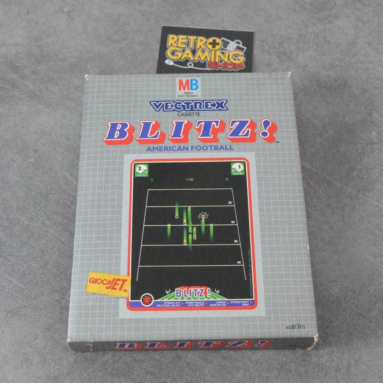 Blitz! American Football Vectrex MB Electronics Philips