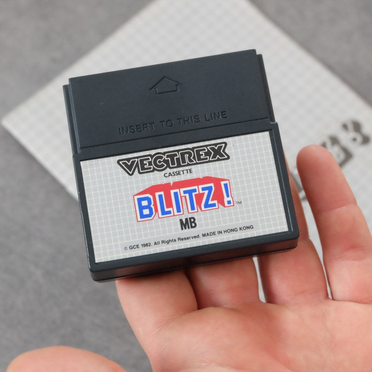 Blitz! American Football Vectrex MB Electronics Philips