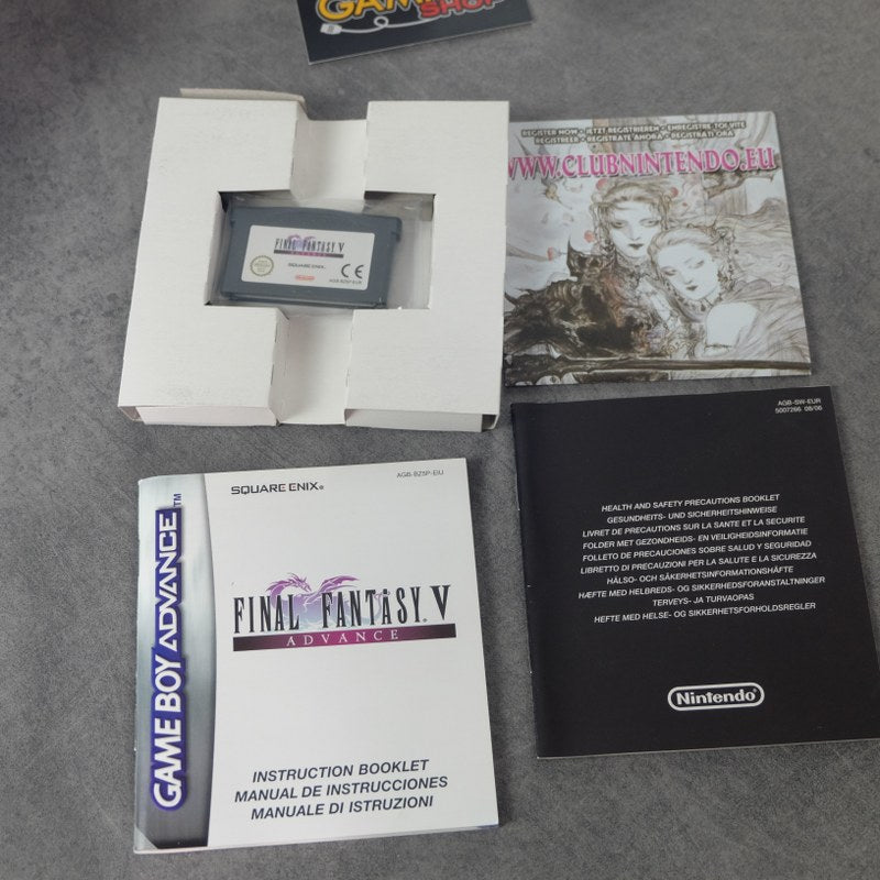 Final Fantasy V Advance Nintendo
