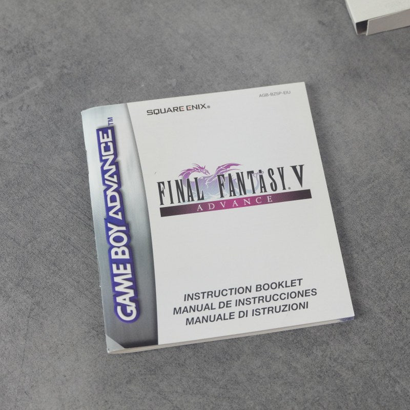 Final Fantasy V Advance Nintendo