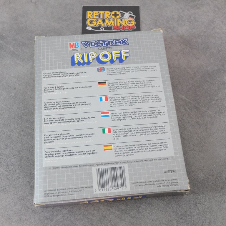 Vendita Rip Off Vectrex MB Electronics - Retrogaming Shop