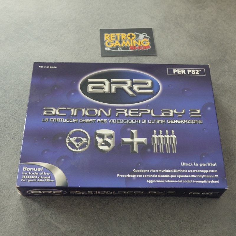Vendita Action Replay 2 per Playstation 2 - Retrogaming Shop