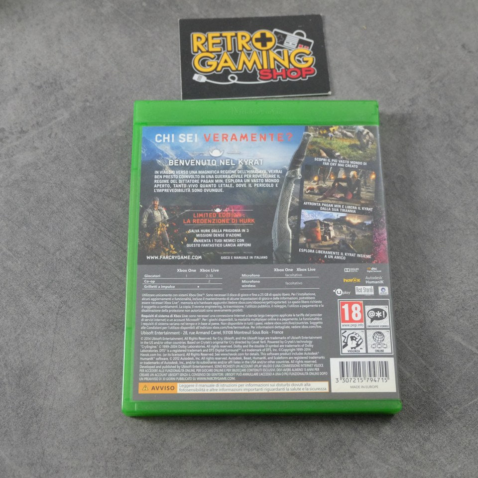 Vendita Far Cry 4 Limited Edition - Retrogaming Shop