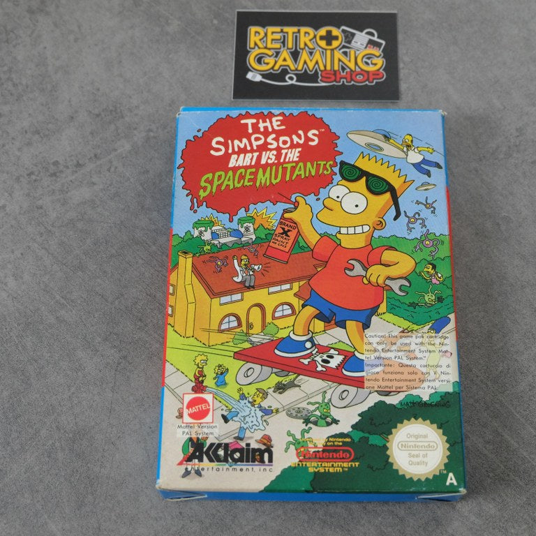 The Simpsons Bart Vs the Space Mutants Nintendo