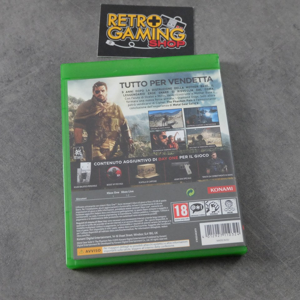 Metal Gear Solid 5 The Phantom Pain Microsoft