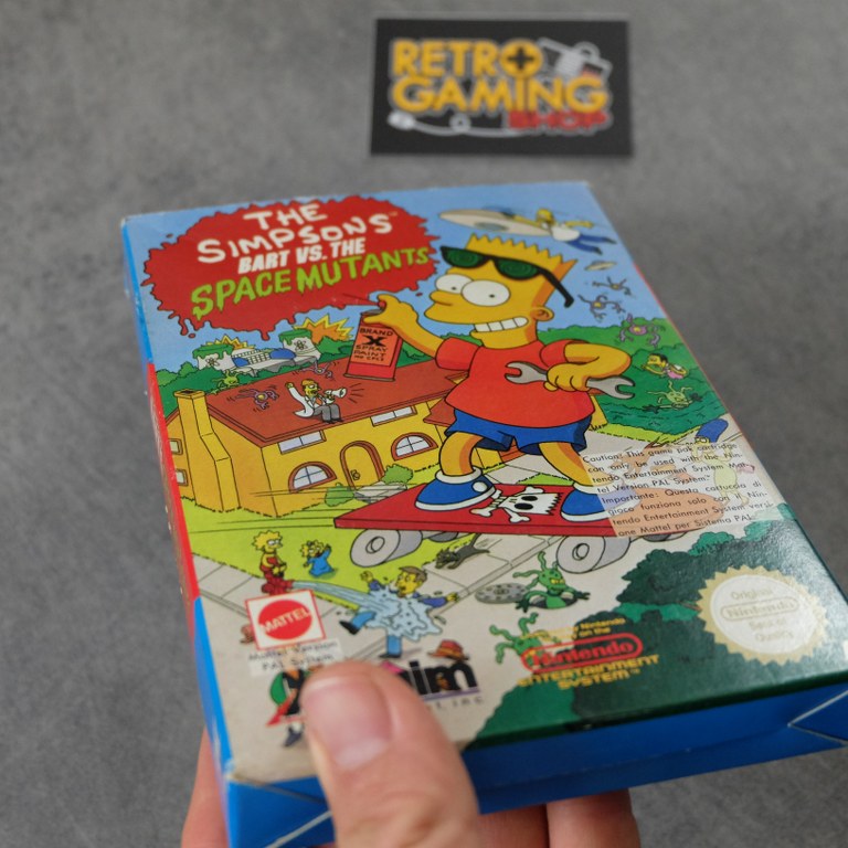 The Simpsons Bart Vs the Space Mutants Nintendo