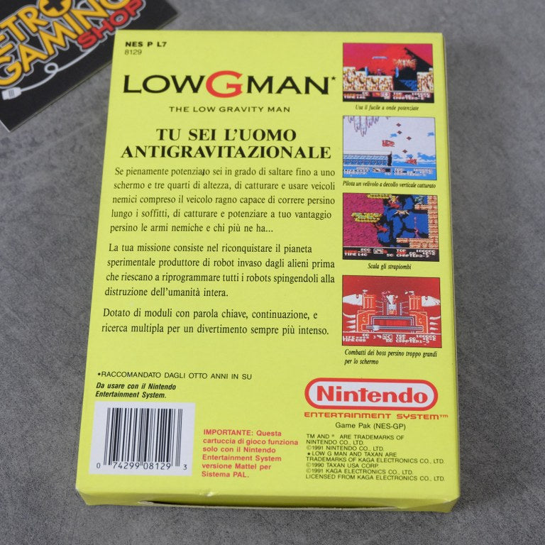 Vendita Low G-Man Nuovo - Retrogaming Shop