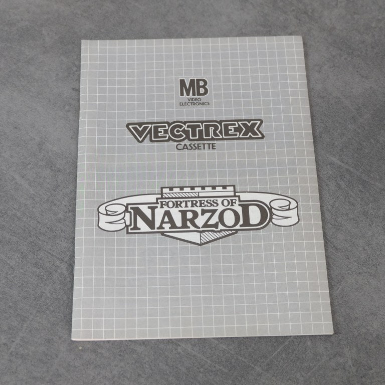 Fortress of Narzod Vectrex MB Electronics Philips