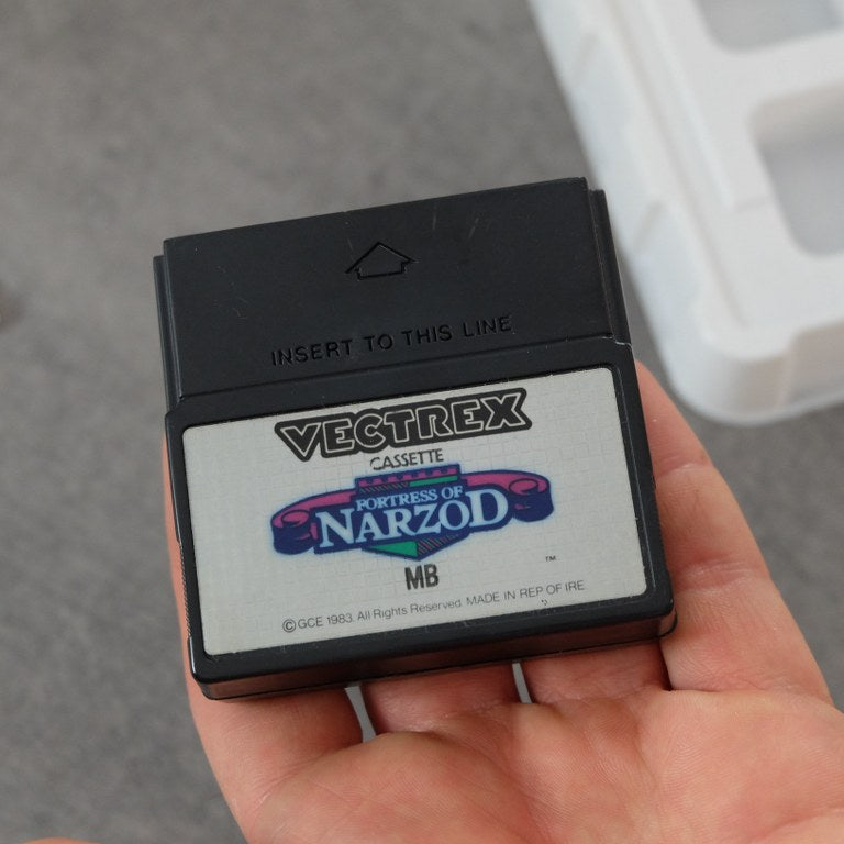 Fortress of Narzod Vectrex MB Electronics Philips