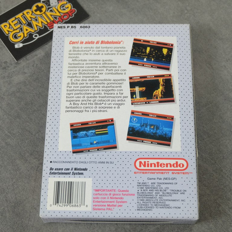 Vendita A Boy and His Blob Nuovo - Retrogaming Shop